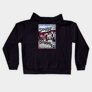 Siouxsie and the Banshees Live Performances Kids Hoodie